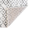 Marrakesh Lattice Collection Area Rug - Casablanca (Ivory Black) Rectangle Ivory Black  lifestyle 16