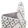 Marrakesh Lattice Collection Area Rug - Casablanca (Ivory Black) Rectangle Ivory Black  lifestyle 18