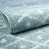 Marrakesh Lattice Collection Area Rug - Casablanca (Aqua) Rectangle Aqua  lifestyle 13