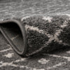 Marrakesh Lattice Collection Area Rug - Casablanca (Charcoal Gray) Rectangle Charcoal Gray  lifestyle 13
