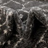 Marrakesh Lattice Collection Area Rug - Casablanca (Charcoal Gray) Rectangle Charcoal Gray  lifestyle 15