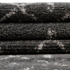 Marrakesh Lattice Collection Area Rug - Casablanca (Charcoal Gray) Rectangle Charcoal Gray  lifestyle 21