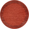 Studio Haven Collection Area Rug -  Conservatory (Terracotta) Round Terracotta  lifestyle 21