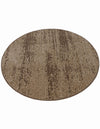 Studio Haven Collection Area Rug -  Gallery (Brown) Round Brown  lifestyle 50