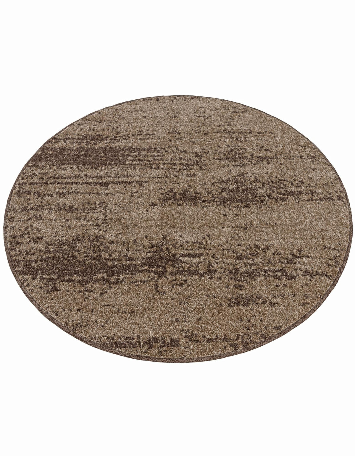 Studio Haven Collection Area Rug -  Gallery (Brown) Round Brown  lifestyle 51