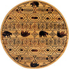 Frontier Trails Collection Area Rug -  Sedona Round Cedar  lifestyle 77