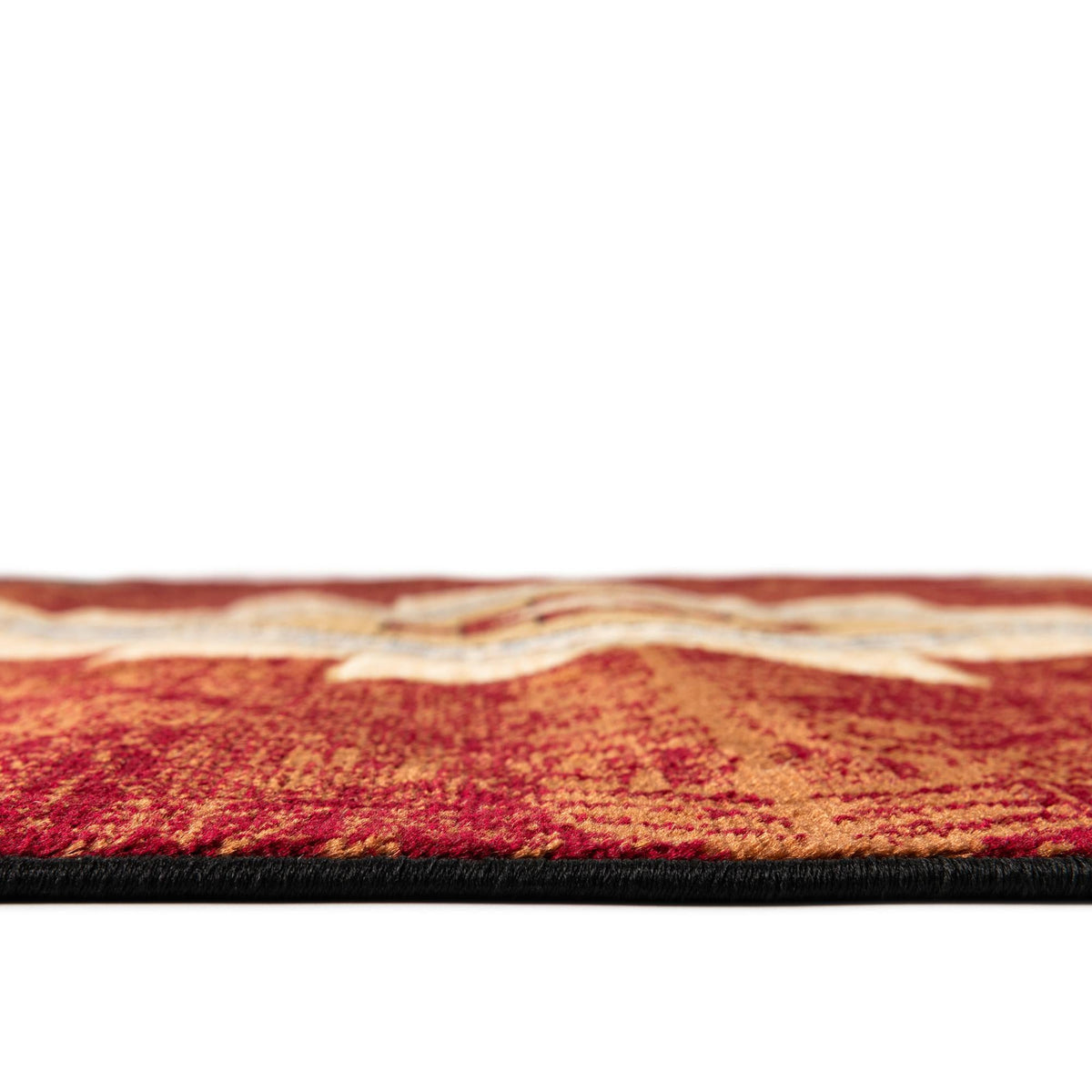 Frontier Trails Collection Area Rug -  Evergreen Rectangle Red  lifestyle 13