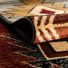 Frontier Trails Collection Area Rug -  Evergreen Rectangle Red  lifestyle 16