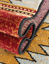 Frontier Trails Collection Area Rug -  Evergreen Rectangle Red  lifestyle 31