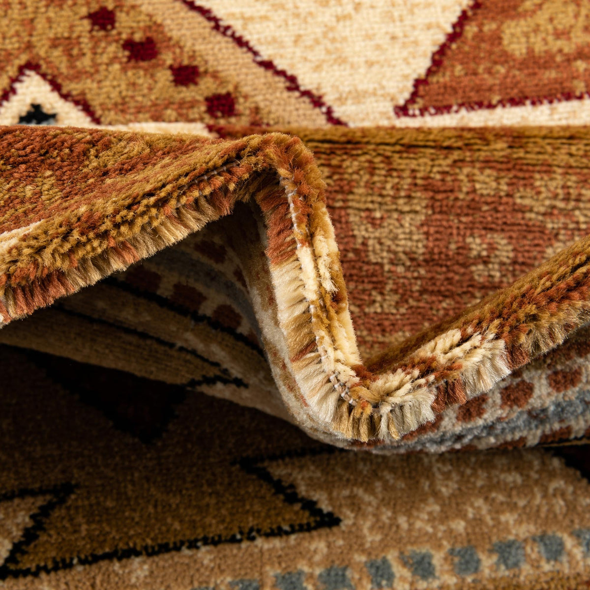 Frontier Trails Collection Area Rug -  Evergreen Rectangle Brick  lifestyle 24