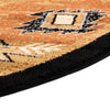 Frontier Trails Collection Area Rug -  Evergreen Round Brick  lifestyle 67