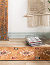 Frontier Trails Collection Area Rug -  Evergreen Runner Brick  lifestyle 50