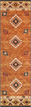 Frontier Trails Collection Area Rug -  Evergreen Runner Brick  lifestyle 33