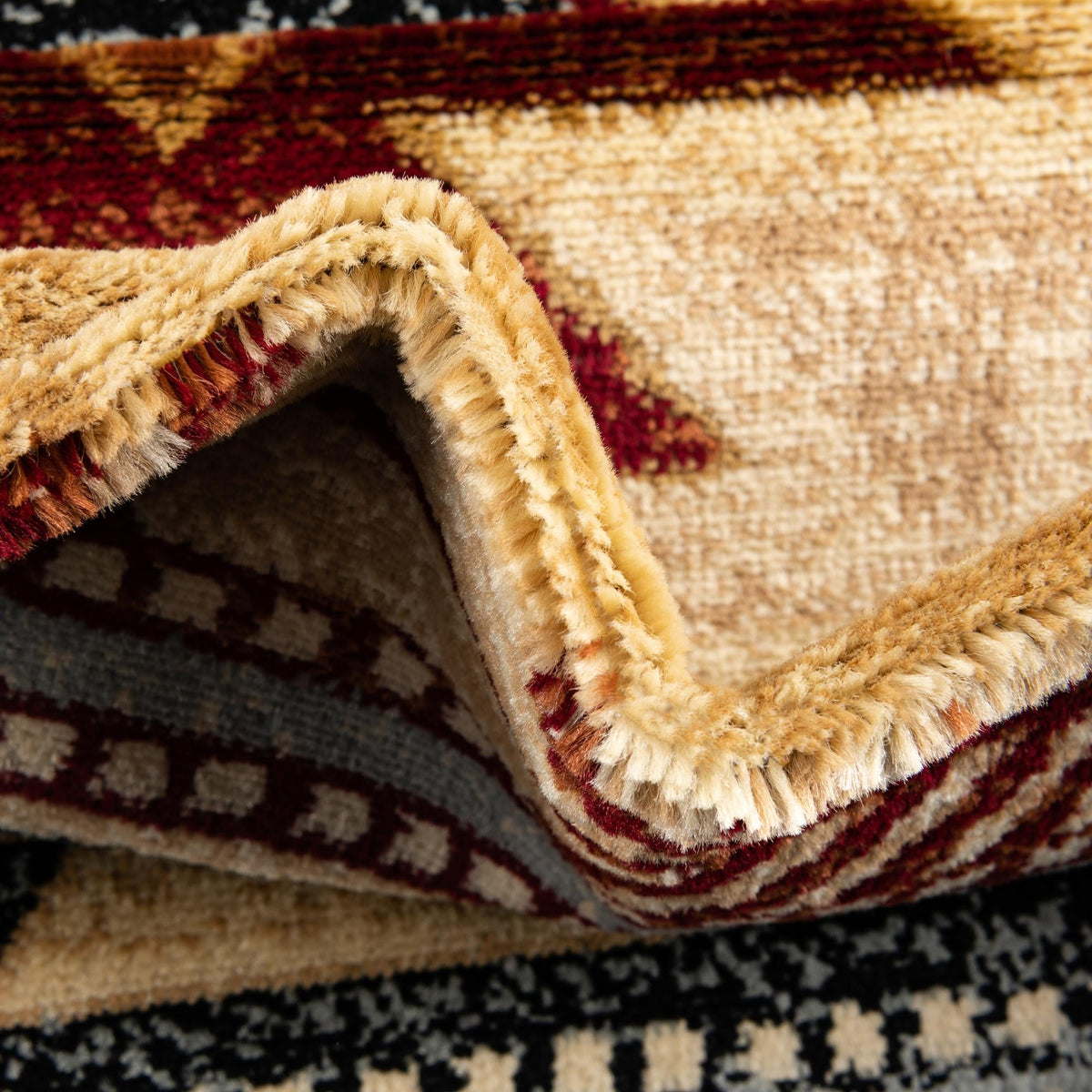 Frontier Trails Collection Area Rug -  Evergreen Rectangle Ivory  lifestyle 23