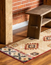 Frontier Trails Collection Area Rug -  Evergreen Runner Ivory  lifestyle 43