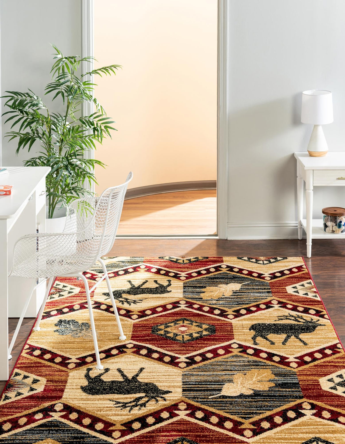 Frontier Trails Collection Area Rug -  Mesa Rectangle Multi  lifestyle 6