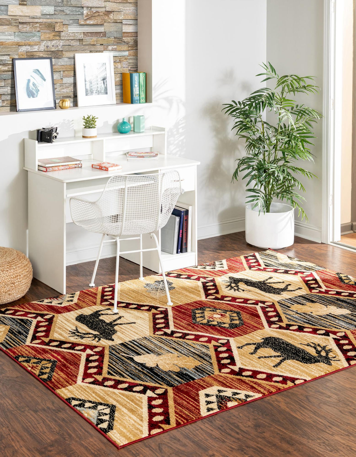 Frontier Trails Collection Area Rug -  Mesa Rectangle Multi  lifestyle 8