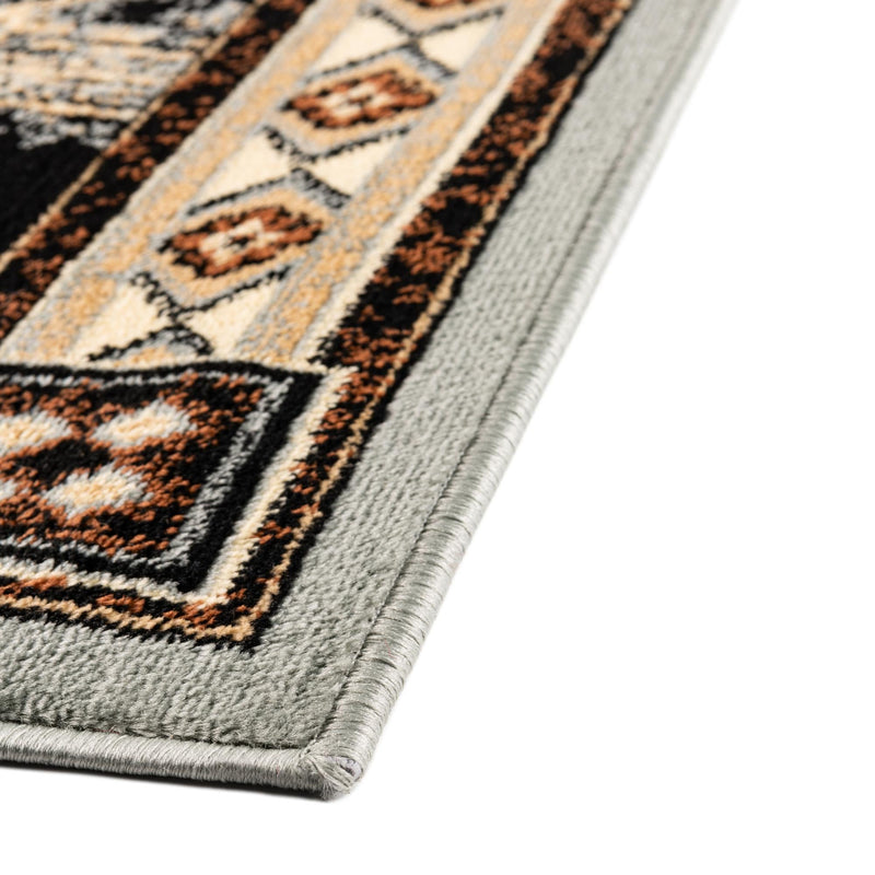 Frontier Trails Collection Area Rug -  Hickory Rectangle Blue  lifestyle 13