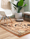 Frontier Trails Collection Area Rug -  Hickory Square Walnut  lifestyle 51