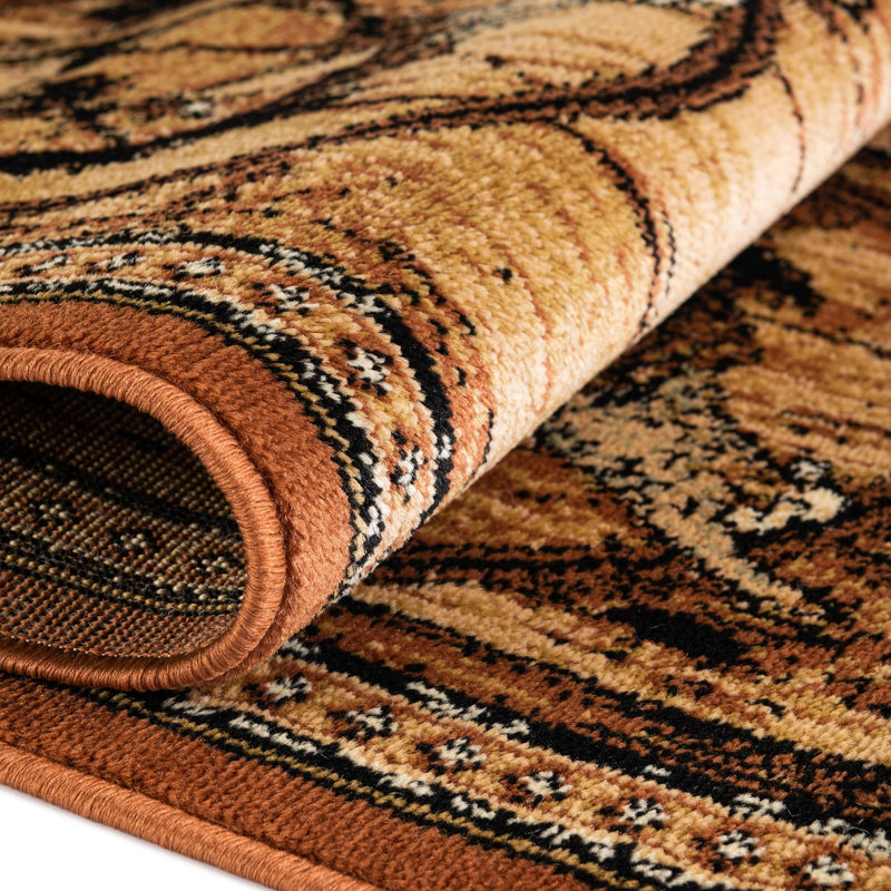 Frontier Trails Collection Area Rug -  Hickory Runner Walnut  lifestyle 53