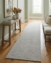 Berkshire Estate Collection Area Rug - Windsor (Grey Manor) Runner Grey Manor  lifestyle 76