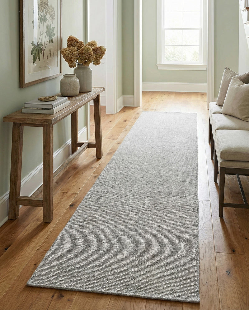 Berkshire Estate Collection Area Rug - Windsor (Grey Manor) Runner Grey Manor  lifestyle 76