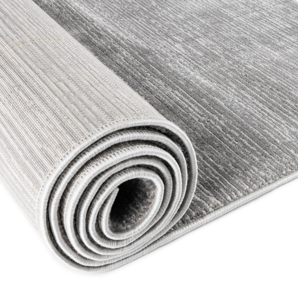 Bloomsbury Elegance Collection Area Rug -  Kensington (Gray) Oval Gray  lifestyle 77