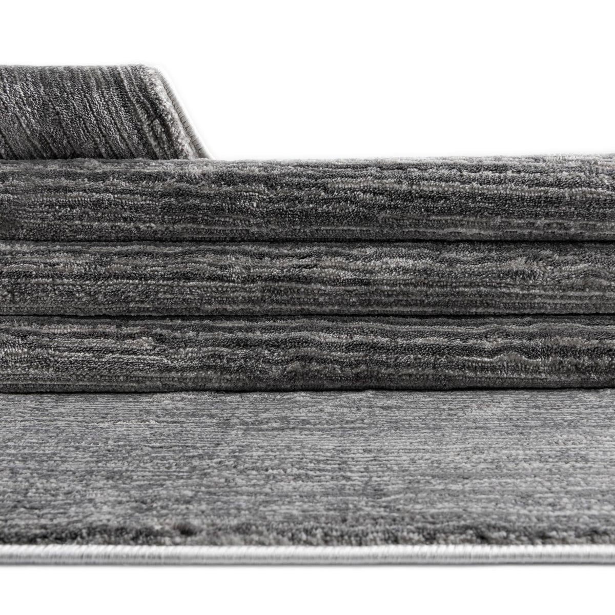 Bloomsbury Elegance Collection Area Rug -  Kensington (Gray) Oval Gray  lifestyle 87