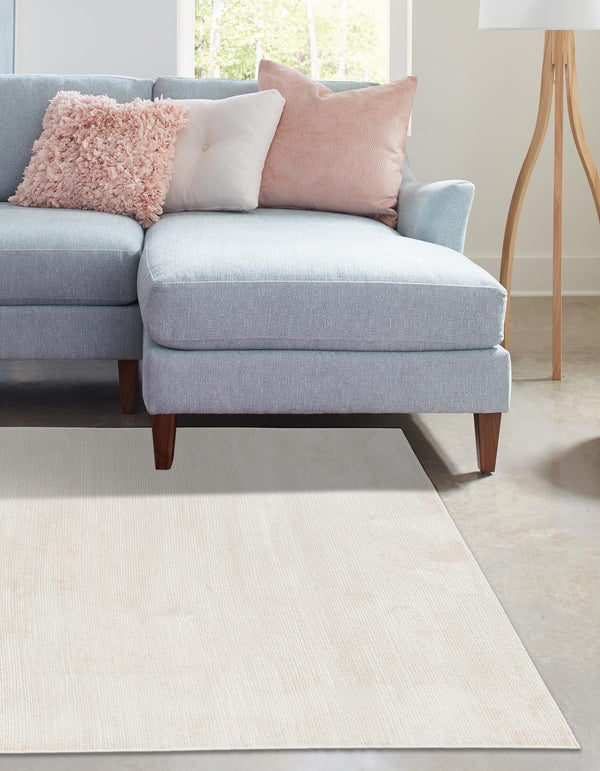 Bloomsbury Elegance Collection Area Rug -  Kensington (Ivory) Rectangle Ivory  lifestyle 3