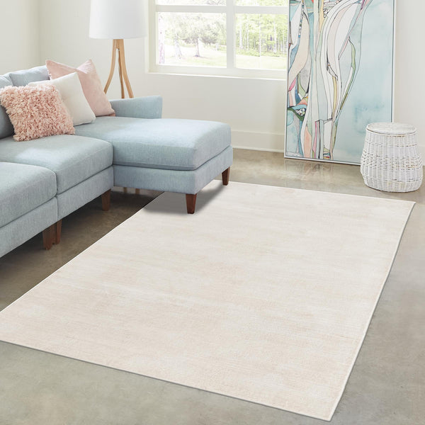 Bloomsbury Elegance Collection Area Rug -  Kensington (Ivory) Rectangle Ivory  lifestyle 14