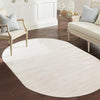 Bloomsbury Elegance Collection Area Rug -  Kensington (Ivory) Oval Ivory  lifestyle 89