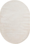 Bloomsbury Elegance Collection Area Rug -  Kensington (Ivory) Oval Ivory  lifestyle 17