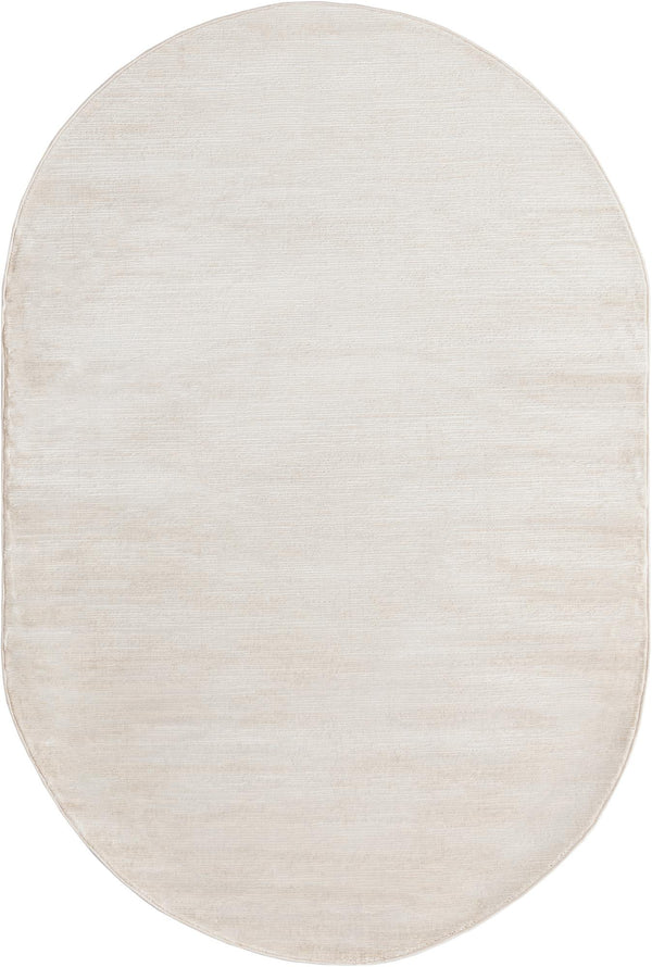 Bloomsbury Elegance Collection Area Rug -  Kensington (Ivory) Oval Ivory  lifestyle 17