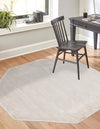 Bloomsbury Elegance Collection Area Rug -  Kensington (Ivory) Octagon Ivory  lifestyle 23