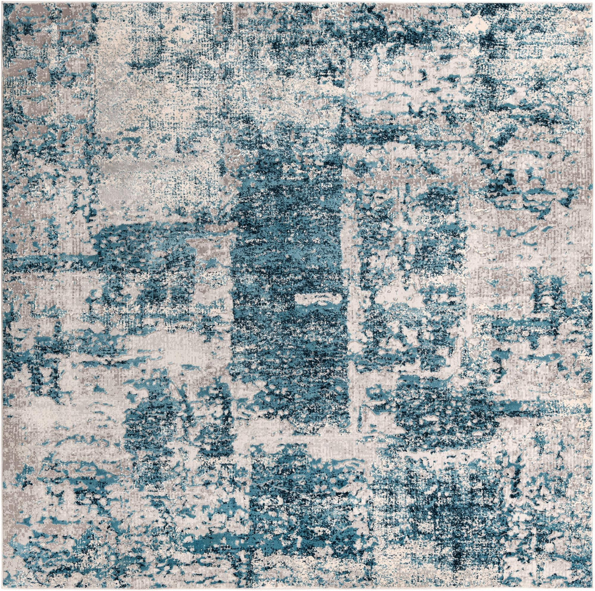 Bloomsbury Elegance Collection Area Rug -  Belgravia Square Blue  lifestyle 90