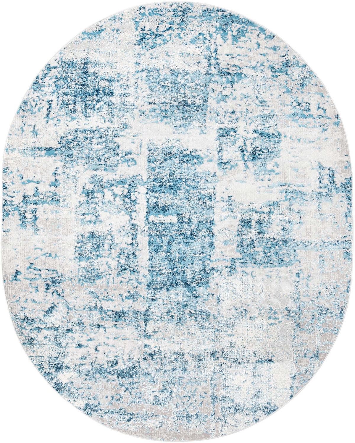 Bloomsbury Elegance Collection Area Rug -  Belgravia Oval Blue  lifestyle 44