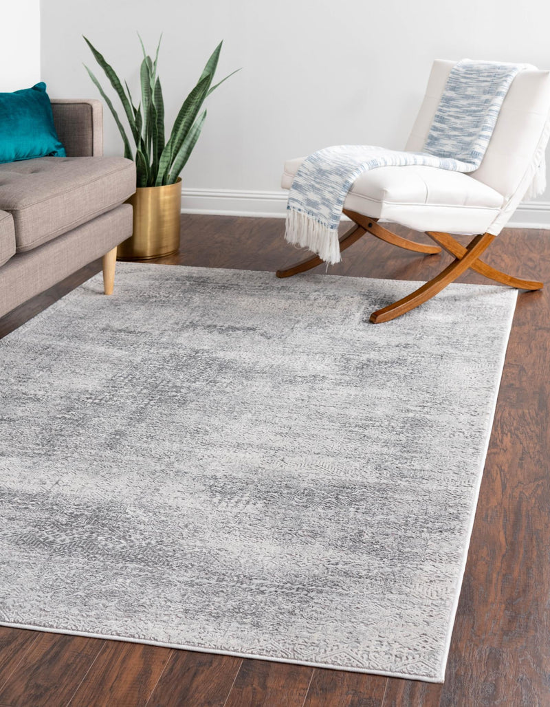 Bloomsbury Elegance Collection Area Rug -  Pimlico Rectangle Gray  lifestyle 3