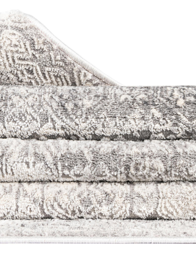Bloomsbury Elegance Collection Area Rug -  Pimlico Rectangle Gray  lifestyle 27