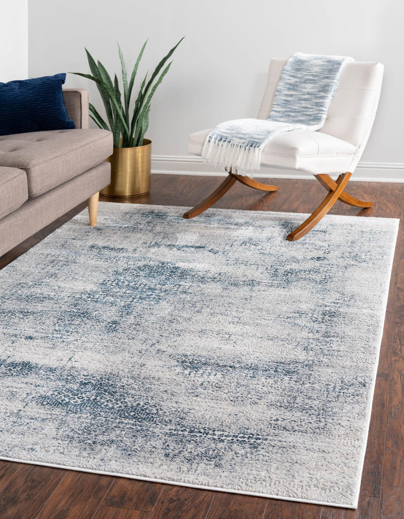 Bloomsbury Elegance Collection Area Rug -  Pimlico Rectangle Blue  lifestyle 4