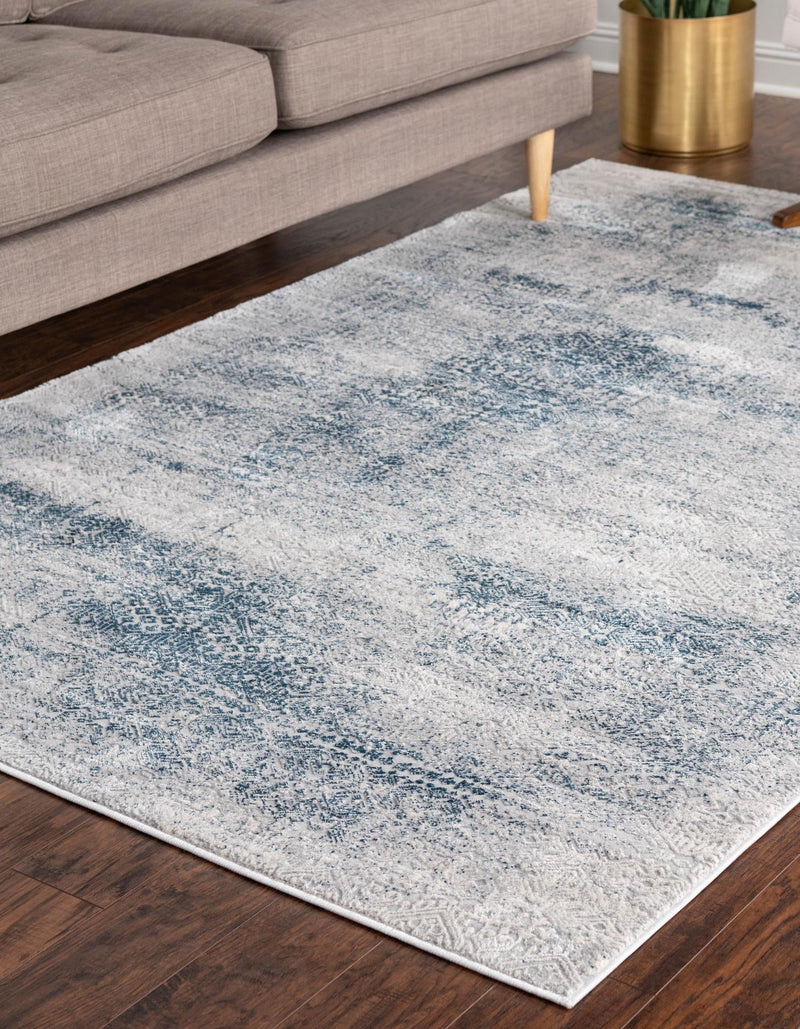 Bloomsbury Elegance Collection Area Rug -  Pimlico Rectangle Blue  lifestyle 6