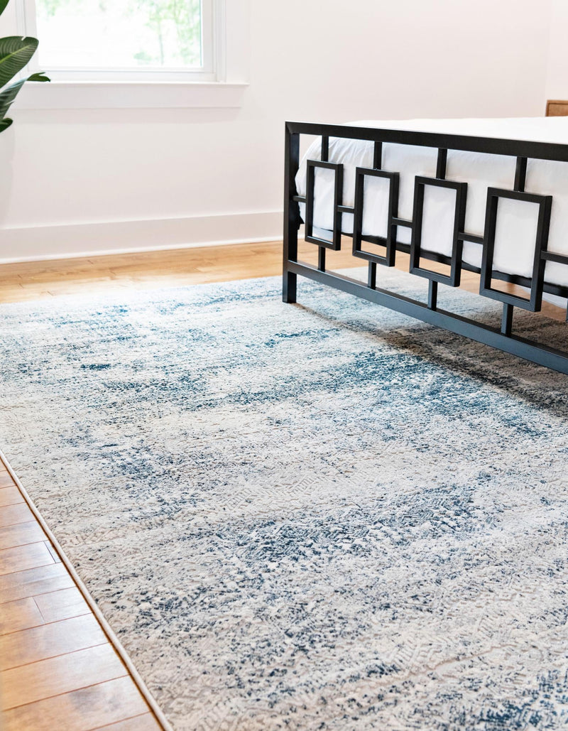 Bloomsbury Elegance Collection Area Rug -  Pimlico Rectangle Blue  lifestyle 8