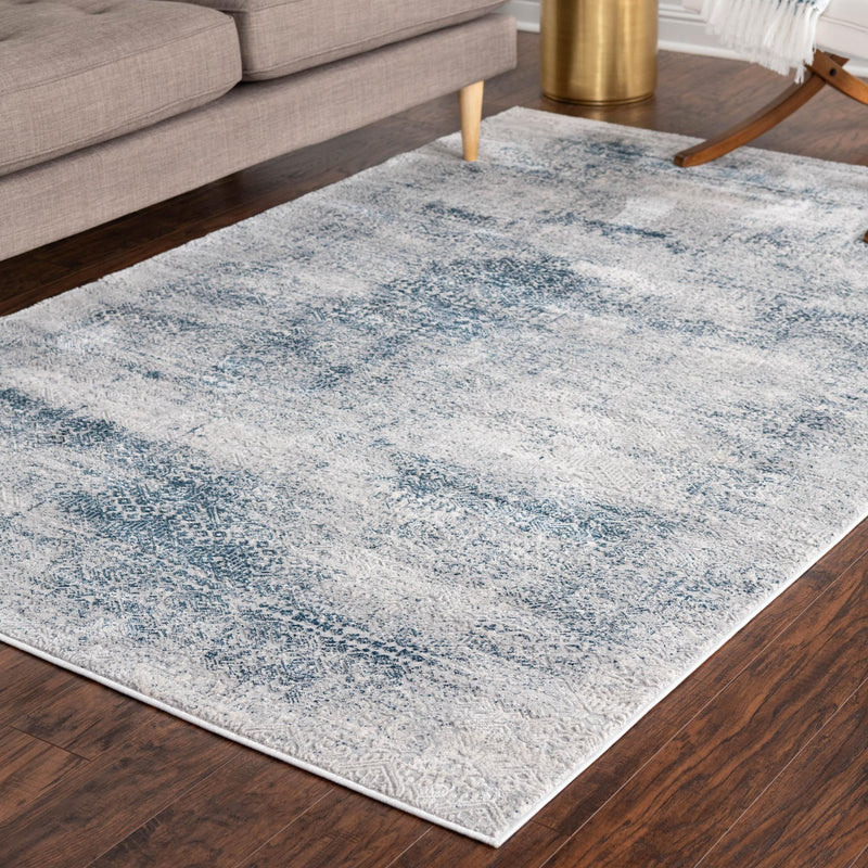 Bloomsbury Elegance Collection Area Rug -  Pimlico Rectangle Blue  lifestyle 32