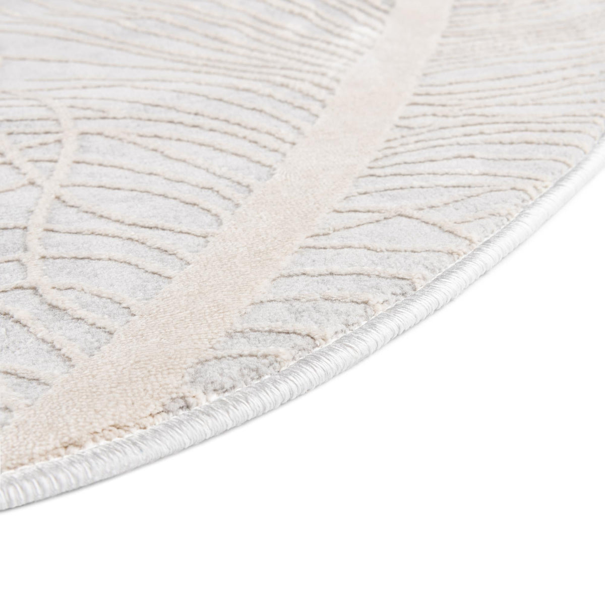 Bloomsbury Elegance Collection Area Rug -  Westminster Oval Yellow Gray  lifestyle 86