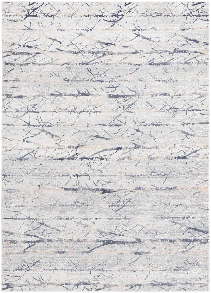 Bloomsbury Elegance Collection Area Rug -  Soho Rectangle Gray  lifestyle 2