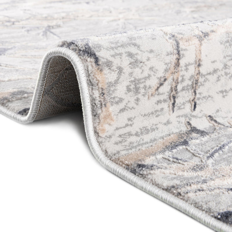 Bloomsbury Elegance Collection Area Rug -  Soho Rectangle Gray  lifestyle 26