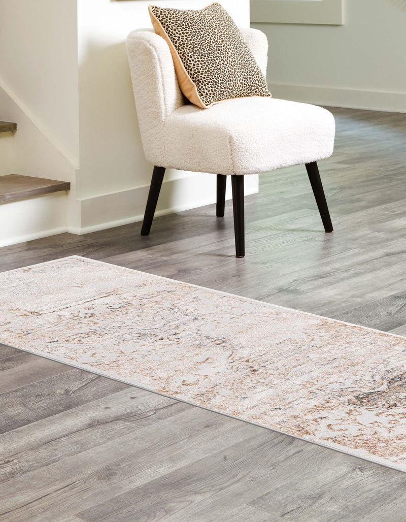 Kensington Collection Area Rug - Chelsea Runner Ivory  lifestyle 17