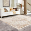 Kensington Collection Area Rug - Chelsea Square Cream  lifestyle 62