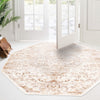 Kensington Collection Area Rug - Chelsea Octagon Cream  lifestyle 57