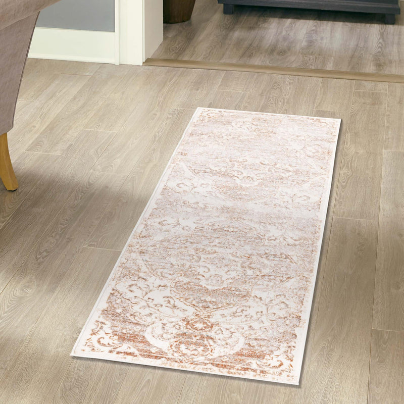 Kensington Collection Area Rug - Chelsea Runner Cream  lifestyle 69