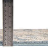 Kensington Collection Area Rug - Chelsea Square Teal  lifestyle 28